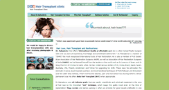 Desktop Screenshot of byebyebaldness.com